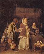 TERBORCH, Gerard The Letter Spain oil painting artist